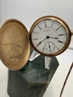 Antique Waltham Riverside 19j gold filled full hunter pocket watch