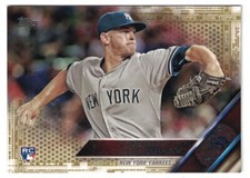 2016 Topps Gold #530  Caleb Cotham ROOKIE RC #/2,016