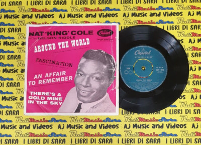 LP*45 7''NAT KING COLE Around the world Fascination An affair to remember  (QSC5)