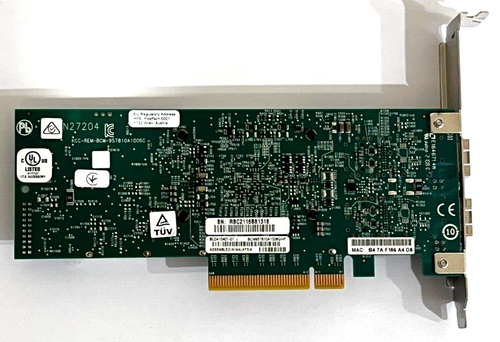 HP 530SFP+ 10GB 10GBe Adattatore Ethernet PCIe DUAL PORT SFP+ 656244-001 652501-001 - Foto 6 di 6