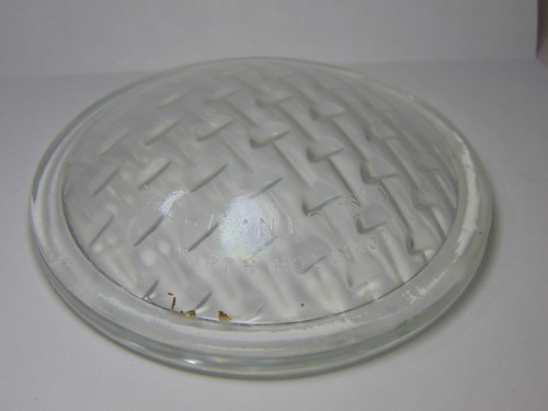Swimming Pool Product Pool Light Used 4 1/8" Glass Cover Clear American Product - Picture 4 of 4