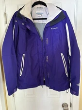 Columbia Interchange Women's Size L Purple Ski Jacket