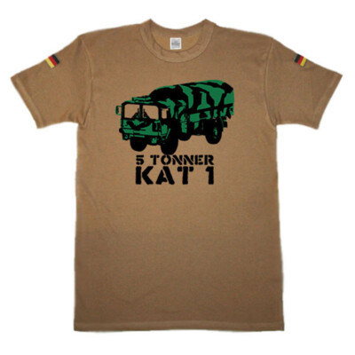  BW Tropen 5 Tonner Kat 1 Man Tropenhemd Tropenshirt Unterhemd Bundeswehr #14397