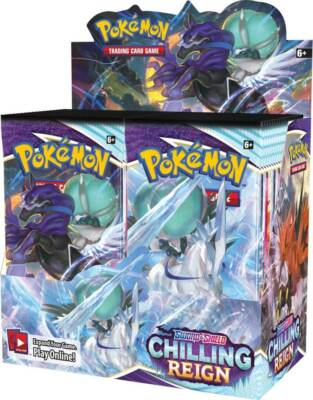 Pokemon - Chilling Reign Booster Box Display - EN - 36 Booster NEW & Original Packaging Sealed