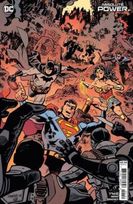 Absolute Power #1 (of 4) Cvr E Chris Samnee Card Stock Var DC Comics Comic Book