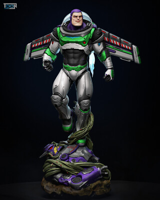 Buzz Lightyear, Action Figur, Toy Story, Superheld,  Statue, 3D Druck, Fan Art