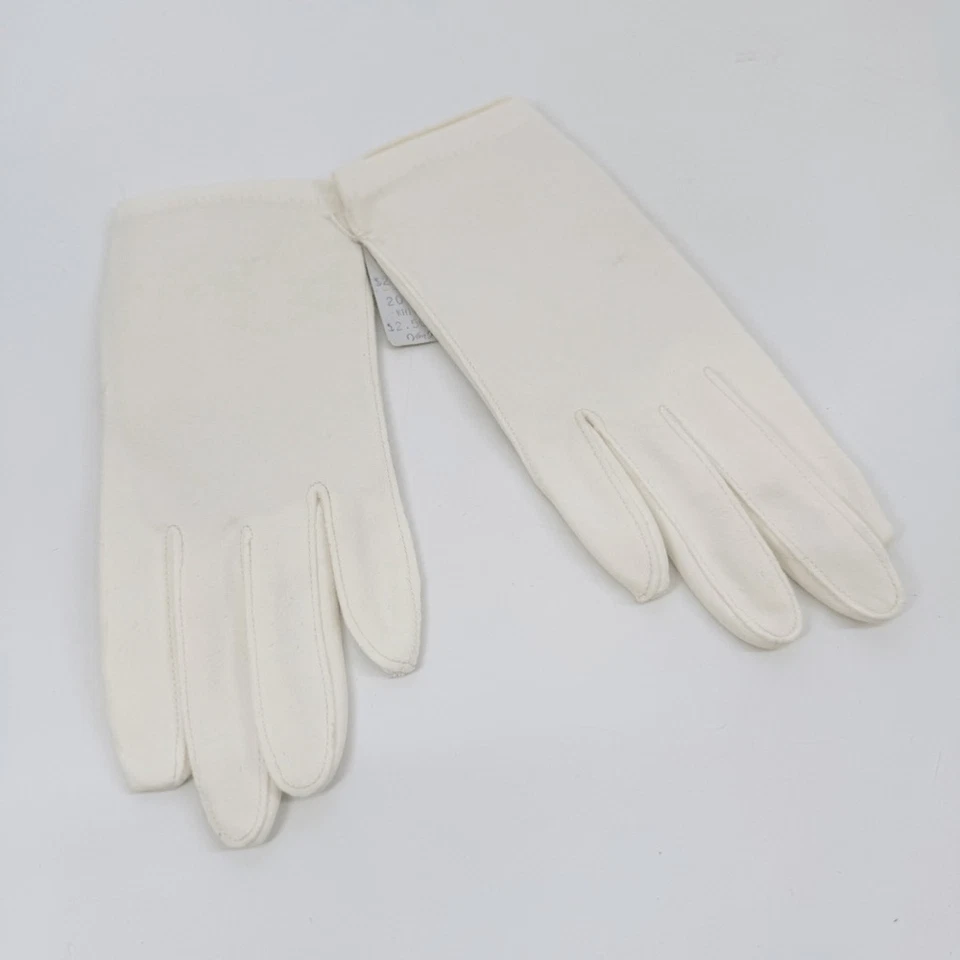 Guantes Van Raalte Vintage Hasta la Muñeca Blancos Talla 6.5 Sin Stock Nuevos con Etiquetas Foto 2 de 4