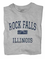 Rock Falls Illinois IL T-Shirt EST
