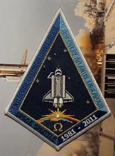 SPACE SHUTTLE PROGRAM 1981-2011 COMMEMORATIVE PATCH