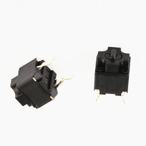 5 pcs  New Panasonic Square Micro Switch for Mouse Black Button NEW