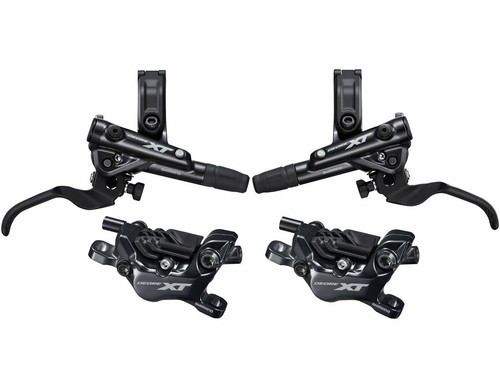 Shimano Deore XT BR-M8120+BL-M8100 4-Piston MTB Disc Brake Set (Black) - Picture 8 of 10