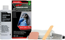 Bondo Fiberglass Resin Repair Kit, 00420, 0.45 Pint