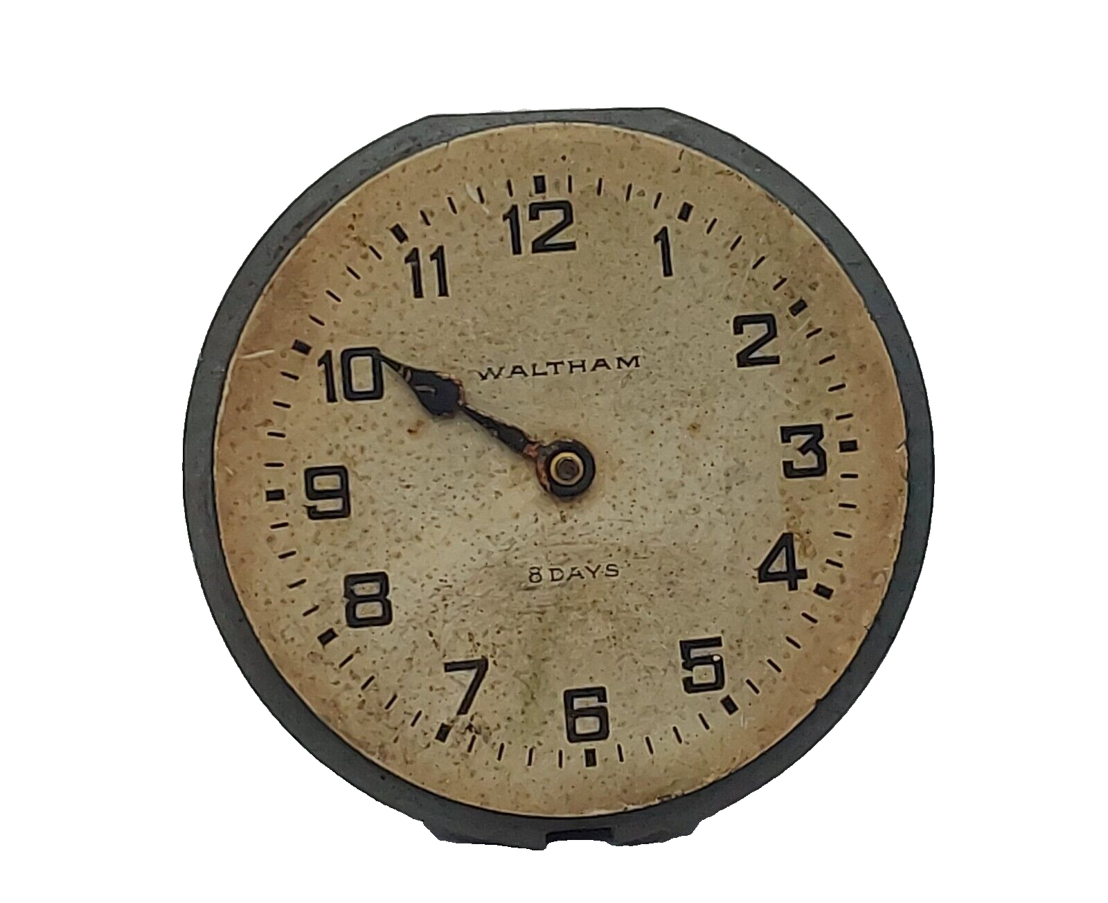 Vintage Car Clock Parts Waltham 8 Days (203)