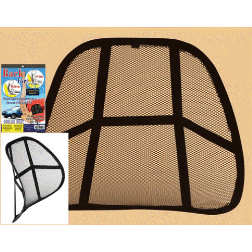 Back Support - Air Cushion Design - Help Prevent Back Strain! -  Portable! - Picture 1 of 2