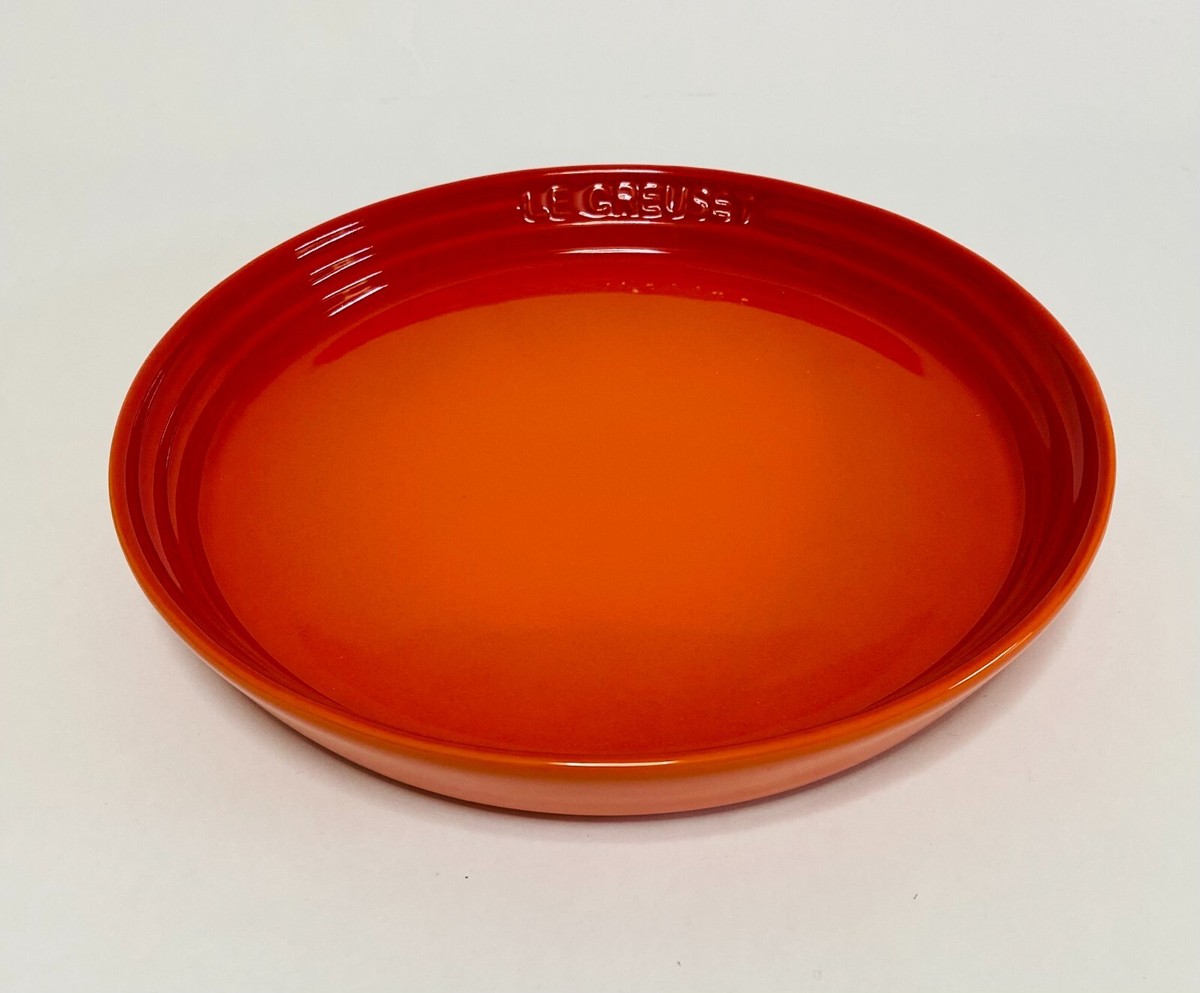 【未使用】LE CREUSET Neo Round Plate set of 5 Le Creuset Neo Round Plate Dish 22cm 5pcs Set Rainbow Heatproof