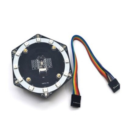 1PCS  sipeed 6+1Mic Array Sound Source Localization Beamforming Speech 