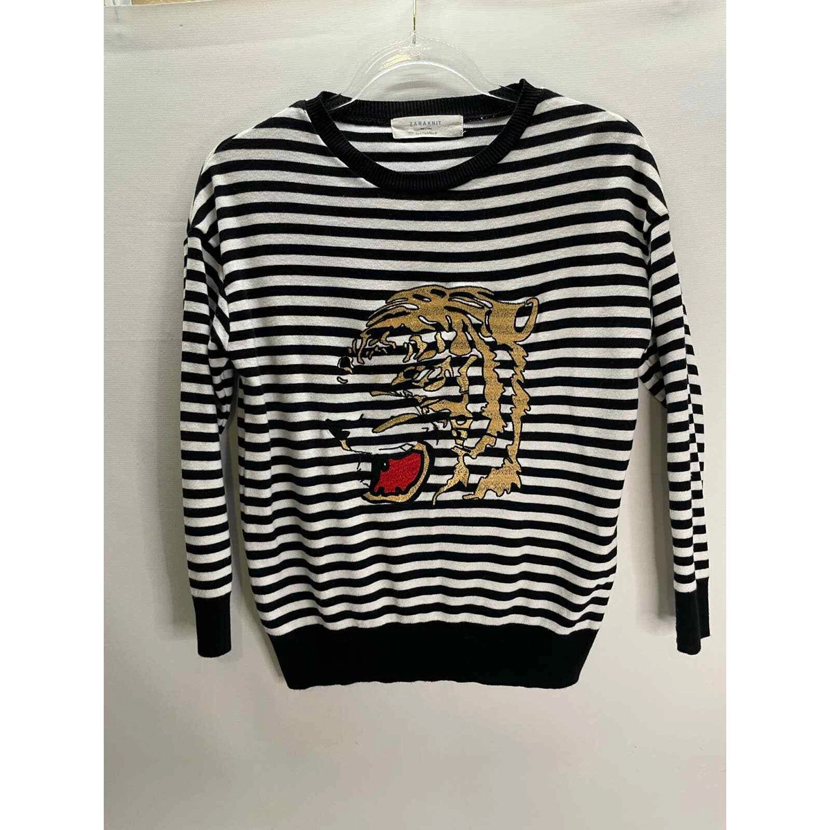 Tiger top sweater zara