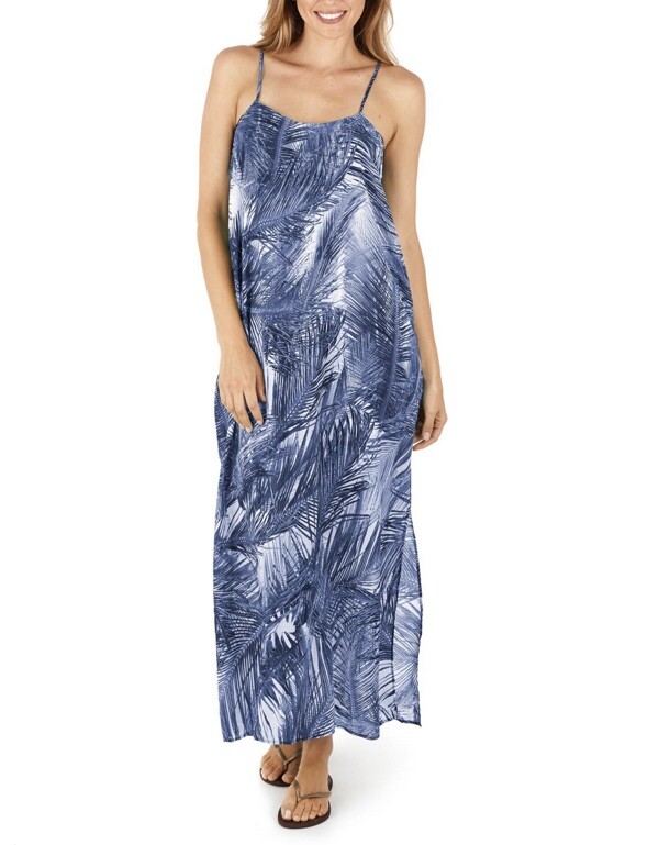 echo beach dress ZESICA Women's Summer Floral Sleeveless Maxi Dress 2026 Boho Mesh Beac   zesica