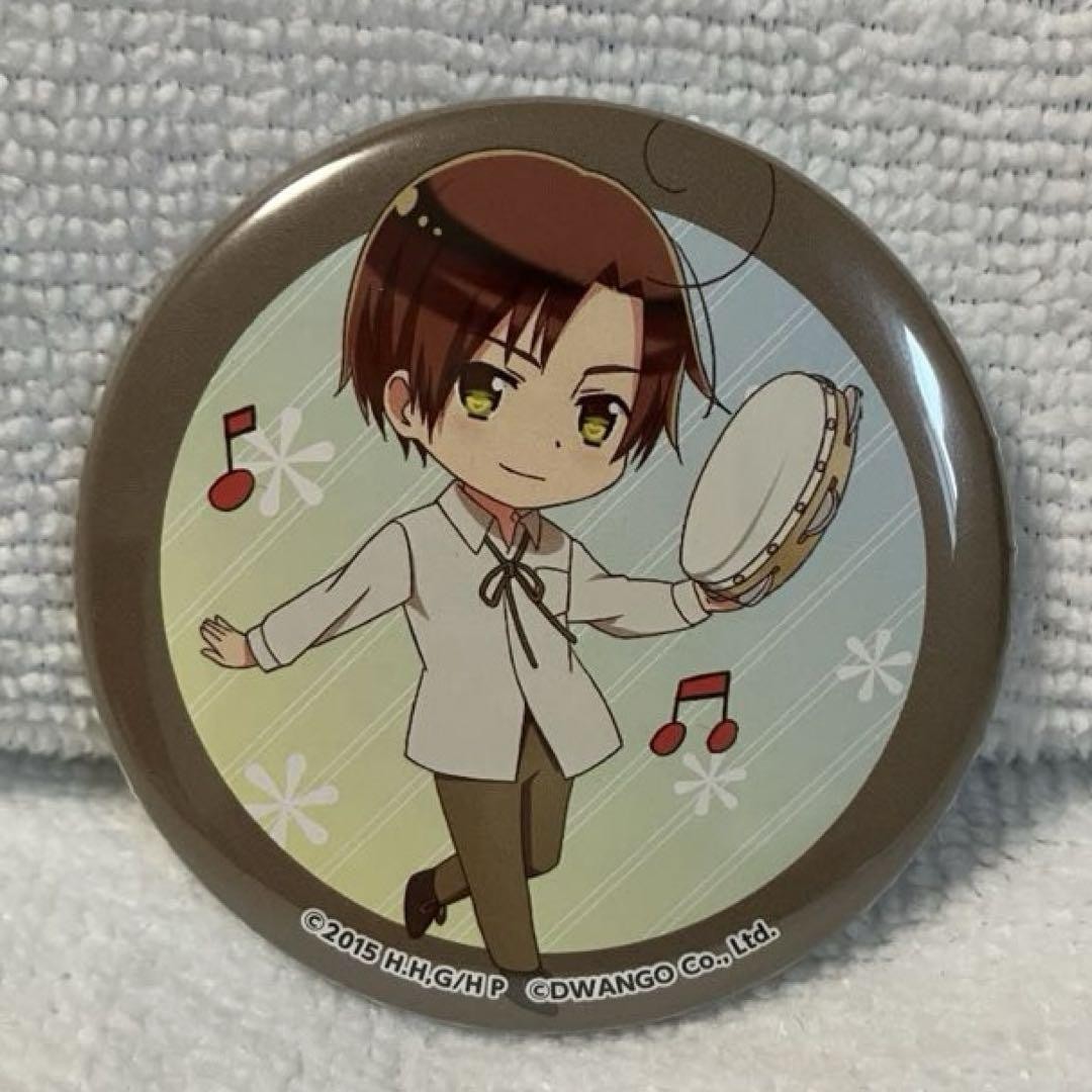 Hetalia Nicocafe Collaboration Romano Badge Collectible Pin