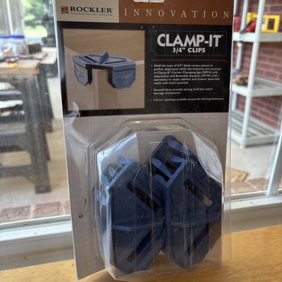 Rockler Clamp-It Corner Clamping 3/4'' Clips Quantity-4