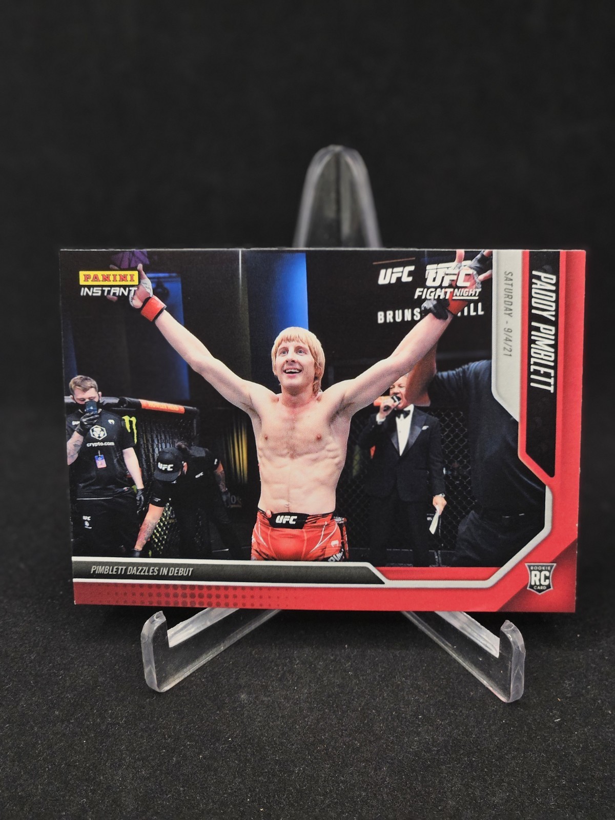 PADDY PIMBLETT 2021 Panini Instant UFC #34 Debut RC /9708