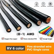 Electric Wire Strand Copper Cable Electrical Wires Wiring Power Start Cables Lot