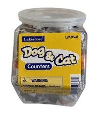 Lakeshore Dog And Cat Counters - 260 Pieces