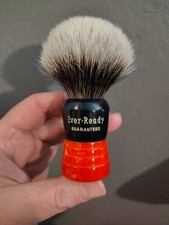 Restored Vintage Ever Ready 200 Shave Brush With A New 24mm Badger Knot