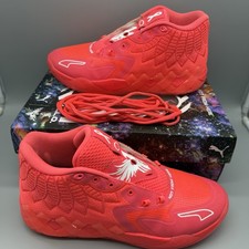 PUMA LaMelo Ball MB.01  pink alert  Breast Cancer Awareness Men  s Size 11