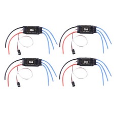 4PCS 2-4S 30A RC Brushless ESC Electric Speed Controller 5V 2A for 2 to 4S6339