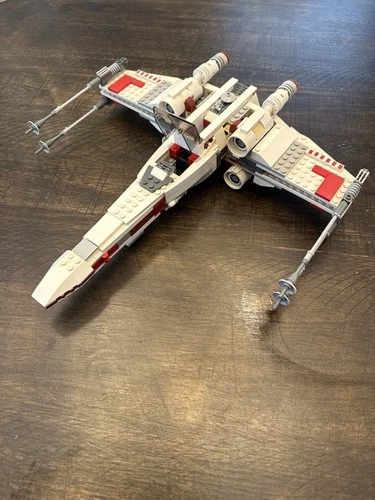 LEGO Star Wars X-Wing Fighter Ship Only No Minifigures Incomplete