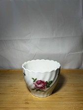 Royal Tettau Bavaria Porzellan Blumentopf Rosen Dekor