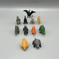 Lot of 11 Mini Dinosaur Figures Mixed Species T-Rex Stegosaurus Pterodactyl Toys