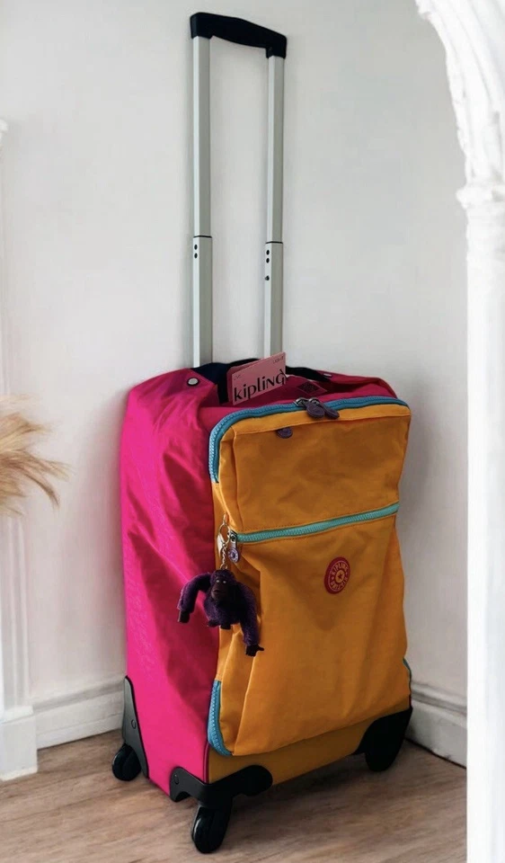 Kipling Darcey Small Rolling Luggage 4 Wheels Spinner Travel Suitcase - Image 2 of 4