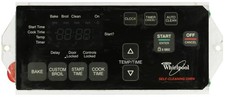 Whirlpool Range 9761112 Control Board W/ Black Overlay