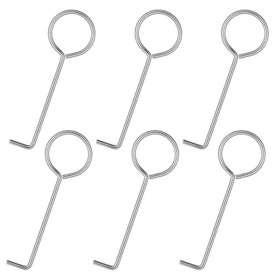 #ad 6 Pcs Drain Lifting Hooks Drain Opener for Bathroom Kitchen Utility Drains $9.62