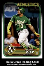 2024 Topps Series 2 Jordan Diaz #697 Oakland Athletics