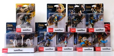 Lot of 9 Nintendo Zelda Amiibo New and Unopened! BoTW and Twilight Princess