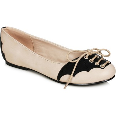 Ellie Women'S Bat Wing Flats Lace-Up Ballet Flat 100 Batty