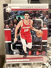 024-25 Panini Photogenic Zaccharie Risacher No.8 First Night (RC)
