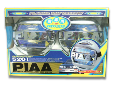 PIAA 520i 160mm Round Driving Fog Lamp H3 Bulb Light Chrome