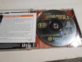 World Series Baseball 2K1 (Sega Dreamcast, 2000) Complete, Manual