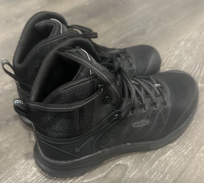 Keen Utility Konnect Fit  Woman  Size 8.5 Black  Steel  Toe Work Boot