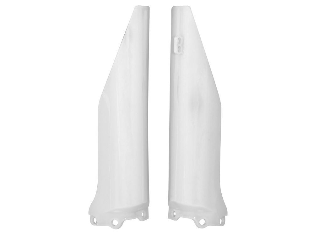 Rtech Fork Protectors Fit Kawasaki KX 125 250 04-06 KXF 250 04-05 White