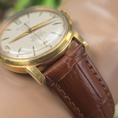 Vintage ELGIN men's automatic watch Cal.643 17Jewels swiss 1950s