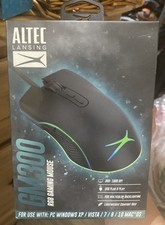 Altec MG300 RBG Gaming Mouse 8 Buttons Comfort Grip 800-1600 DPI NEW