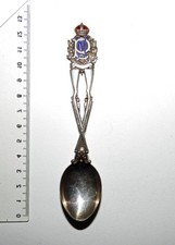 Natal Police Nongqai Sterling SILVER spoon, South Africa, circa 1908.