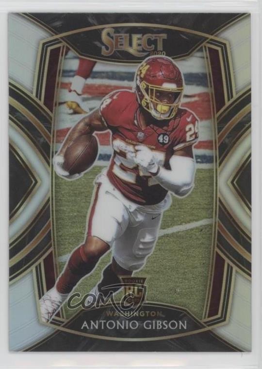 2020 Panini Select Club Level Silver Prizm Antonio Gibson #272 09wc
