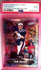2018 PANINI NATIONAL CONV. TOM BRADY MAGNETIC FUR SSP /99 PSA MINT 9