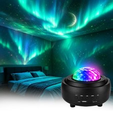 Galaxy Star Projector Night Light with Music Speaker